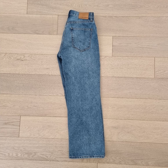 Aritzia Denim Forum Farrah Hi-Rise Wide Leg Jeans Sz 27 Short (28 Length) - Picture 14 of 14